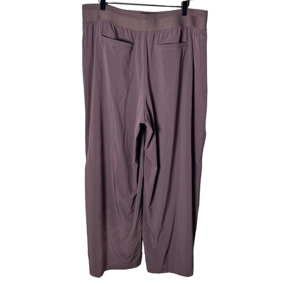 Athleta Brooklyn Heights Wide Leg Pant Damask Mauve 18 - Picture 3 of 10